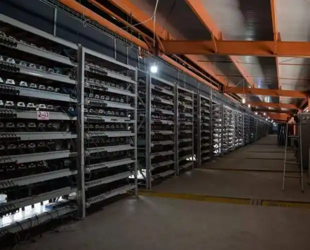 An intricate mining rig assembly, highlighting the hardware components essential for modern cryptocurrency extraction